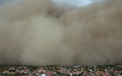 What a Dust Storm Leaves Behind Inside Your House